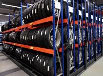 Aukštos kokybės stelažai padangoms ir sandėlia