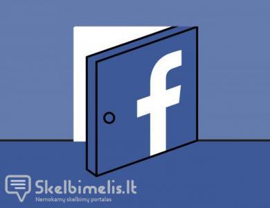 FACEBOOK PRIEŽIŪRA